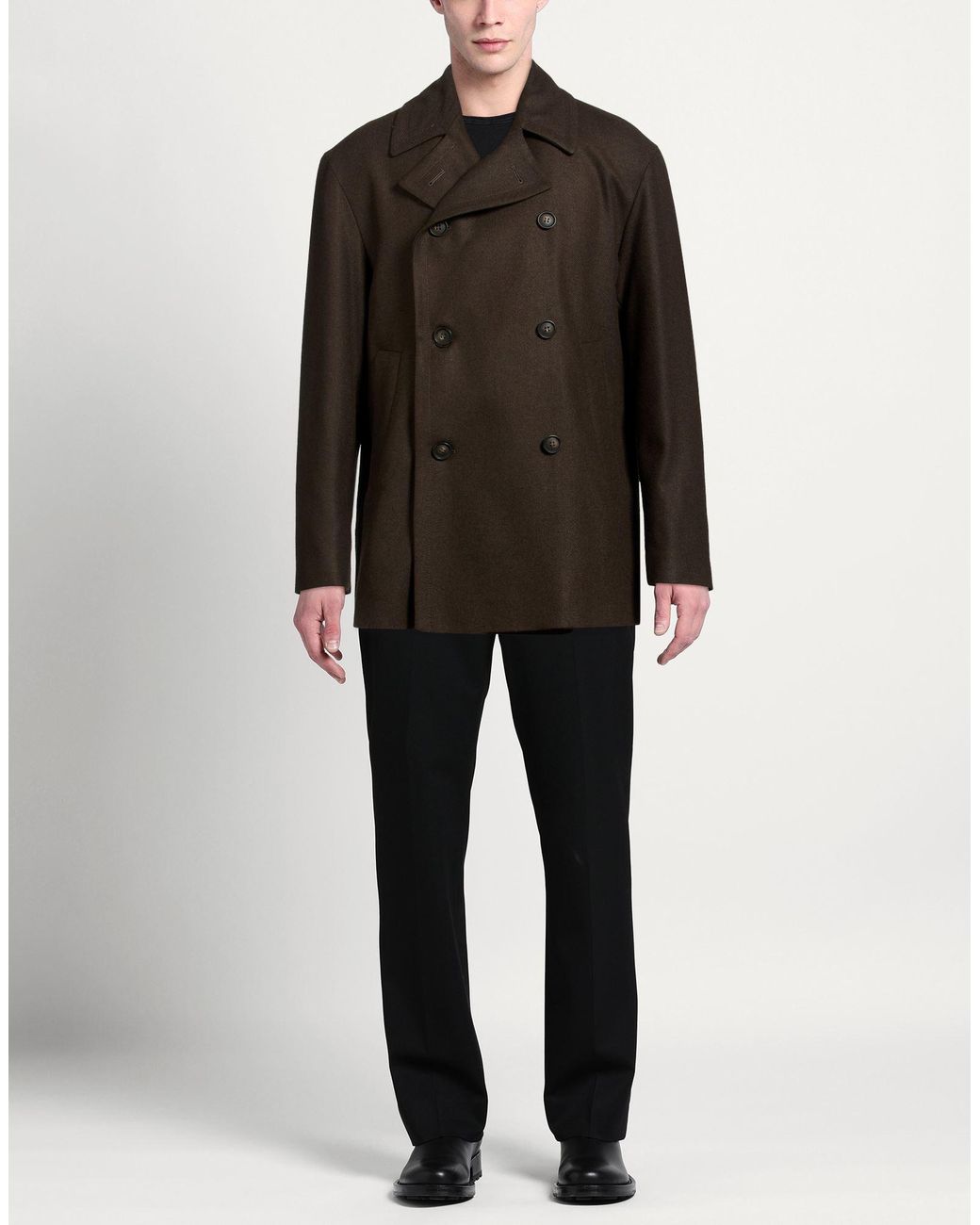 Cappotto di THELAND in Black da Uomo