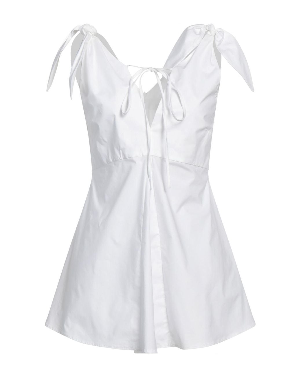 Erika Cavallini Semi Couture White Top