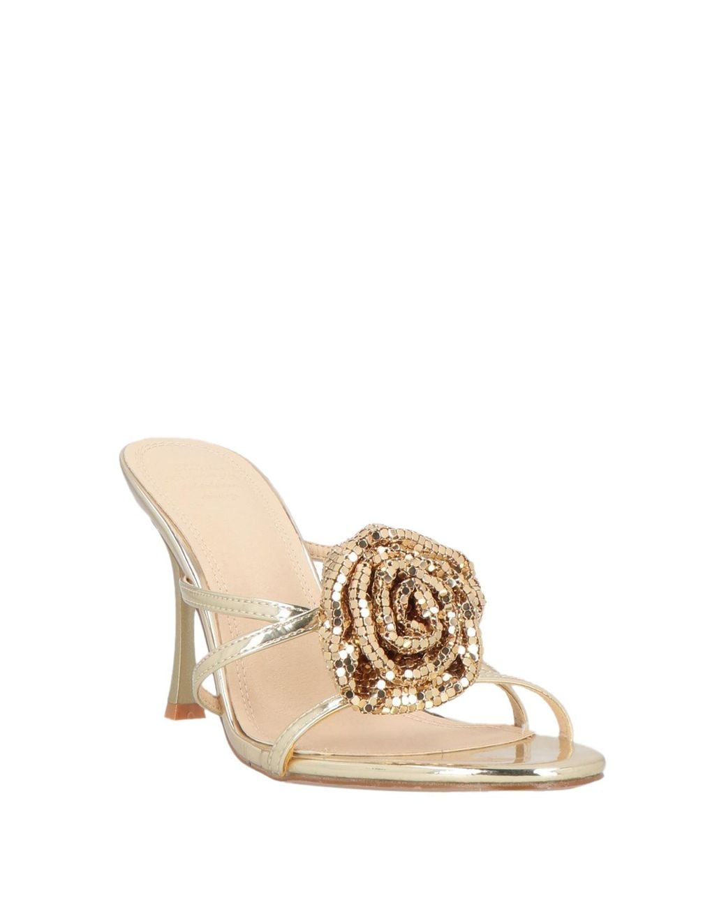 Twenty Four Haitch Natural Sandals Synthetic Material