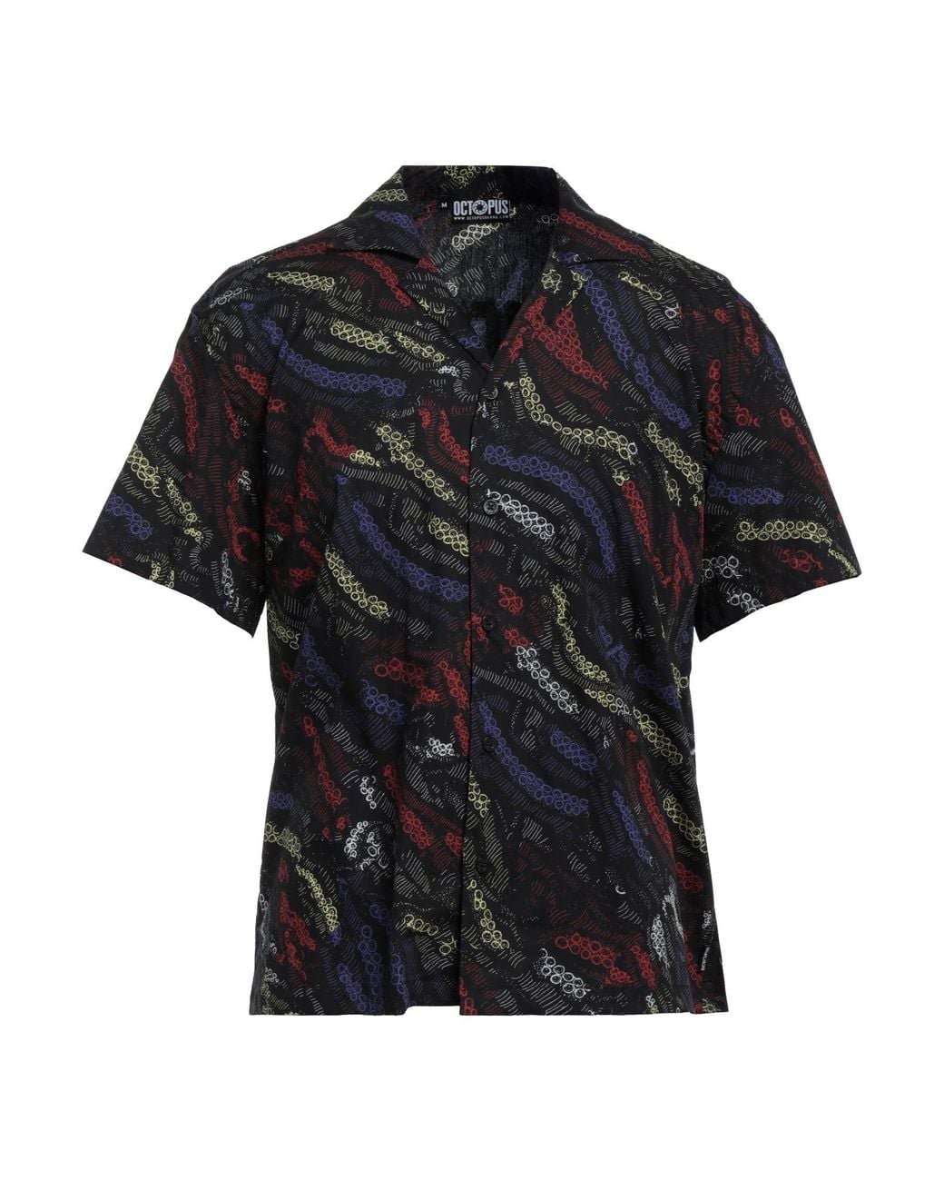 Octopus Black Shirt for men