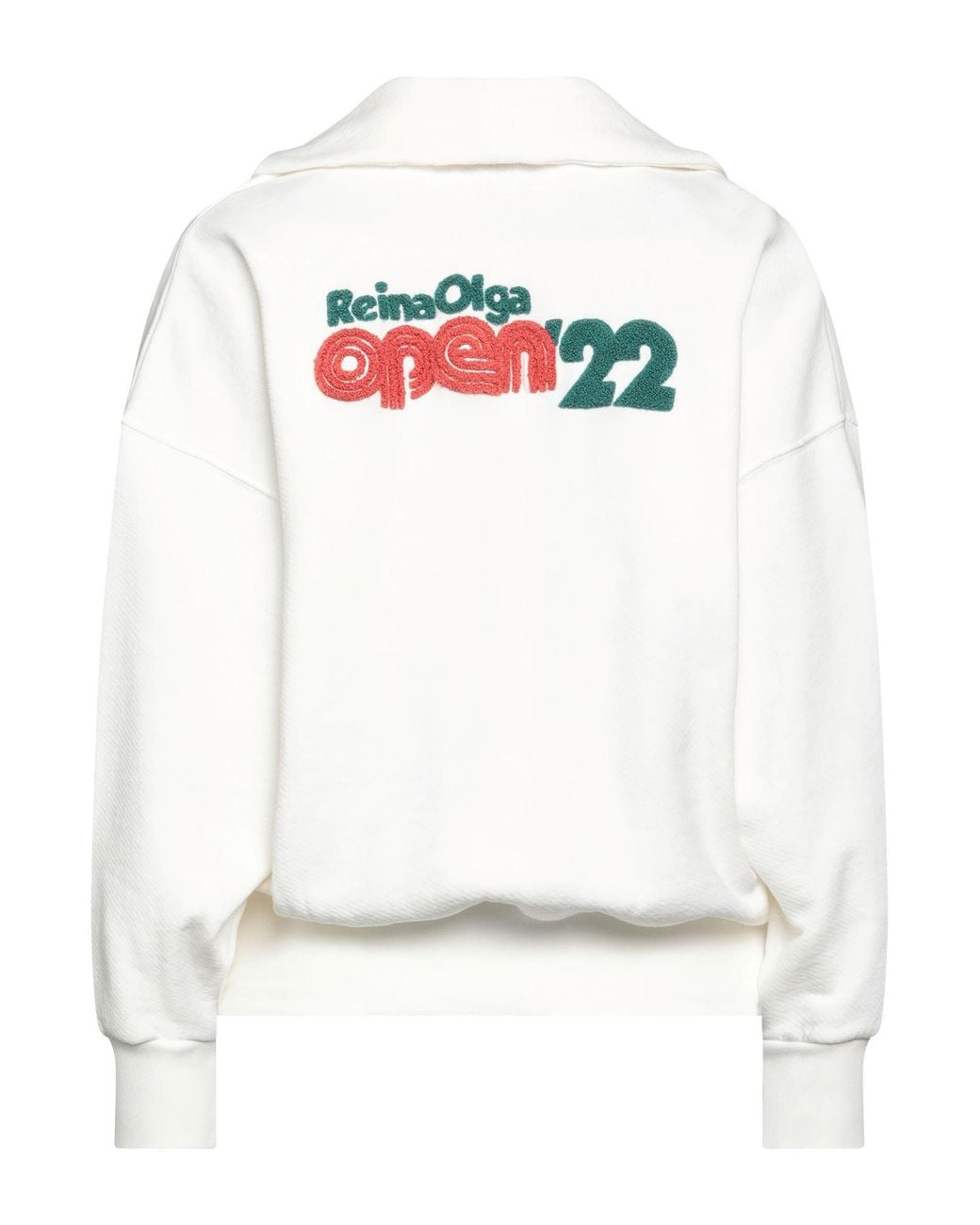 Reina Olga White Sweatshirt