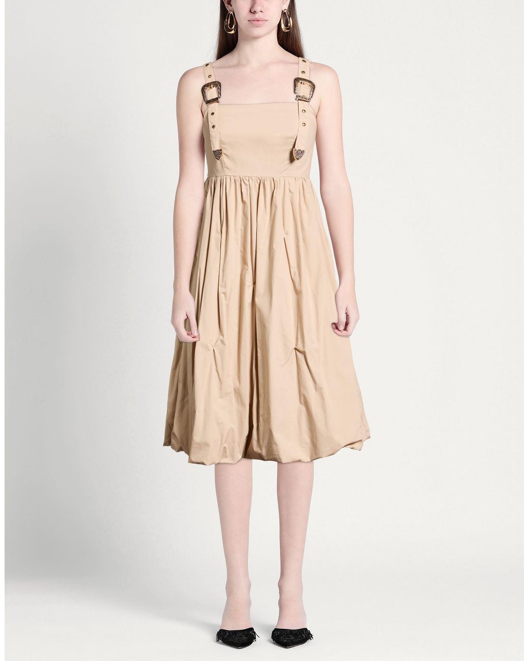 No Secrets Natural Midi Dresses