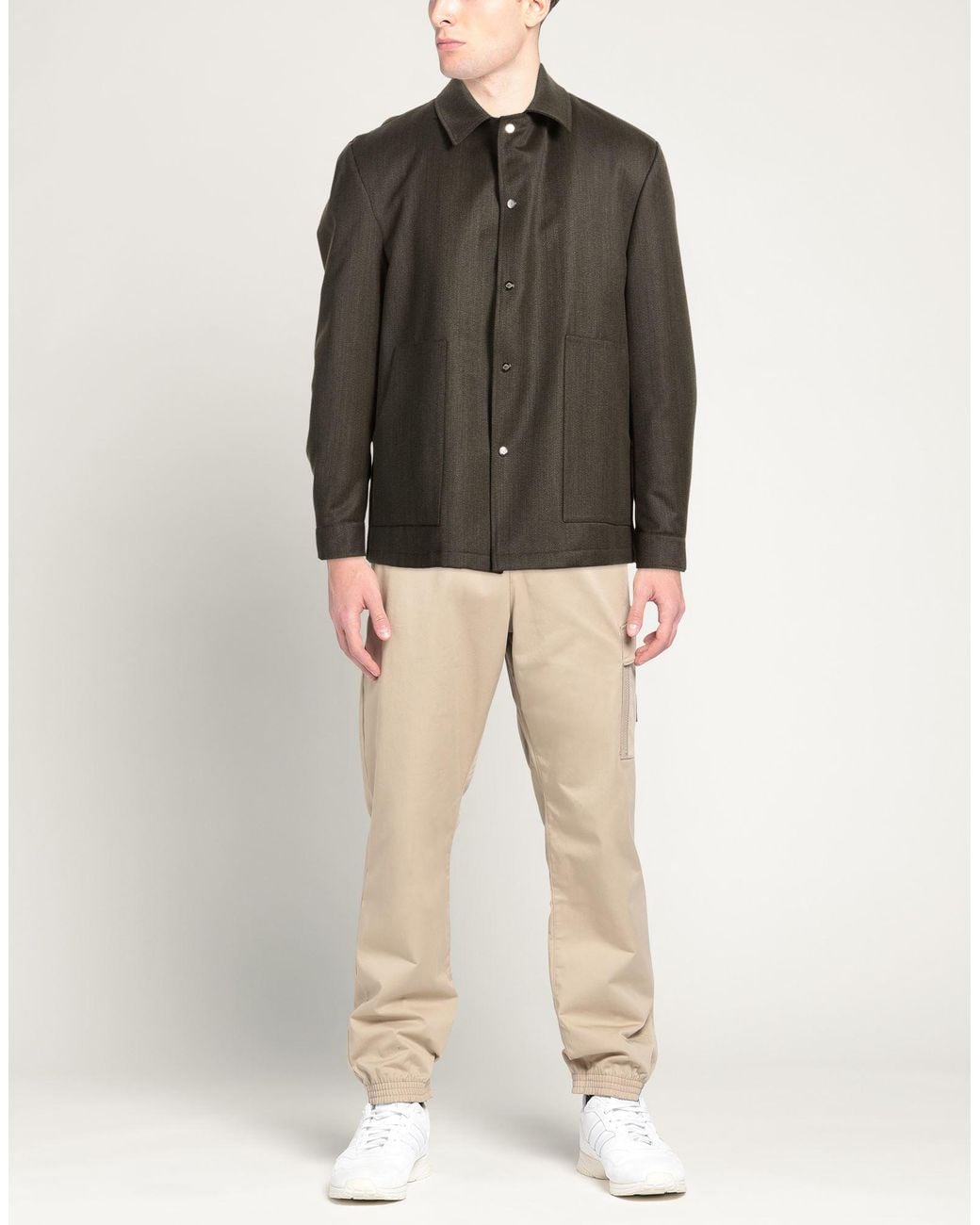 Luigi Borrelli Napoli Brown Jacket for men