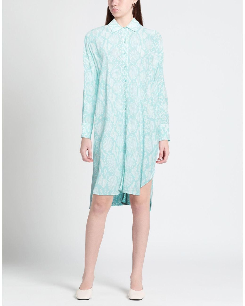 Fisico Blue Mini Dress
