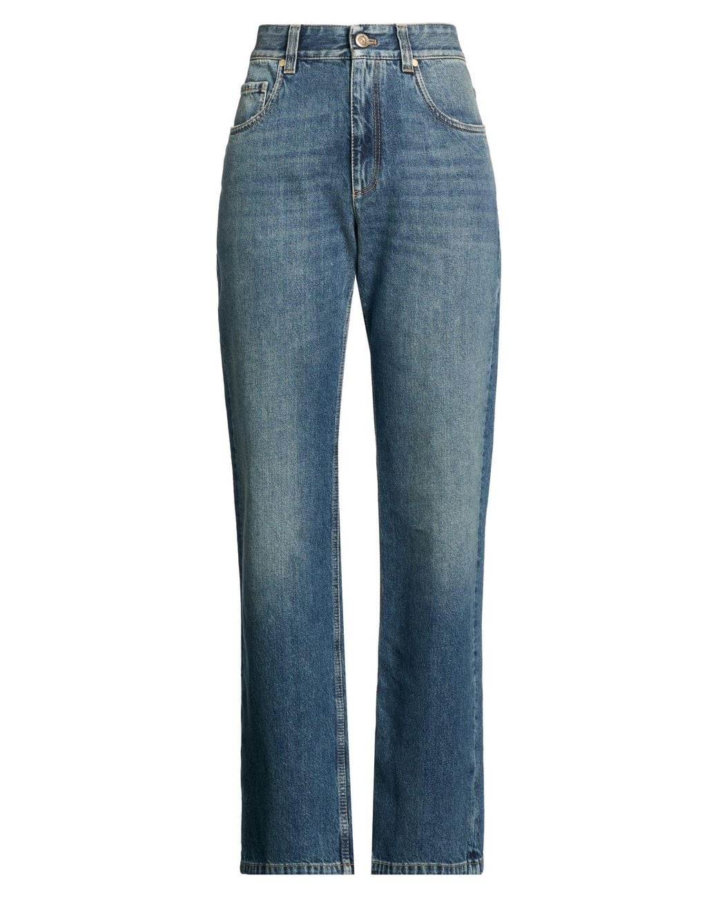 Brunello Cucinelli Blue Jeans Cotton