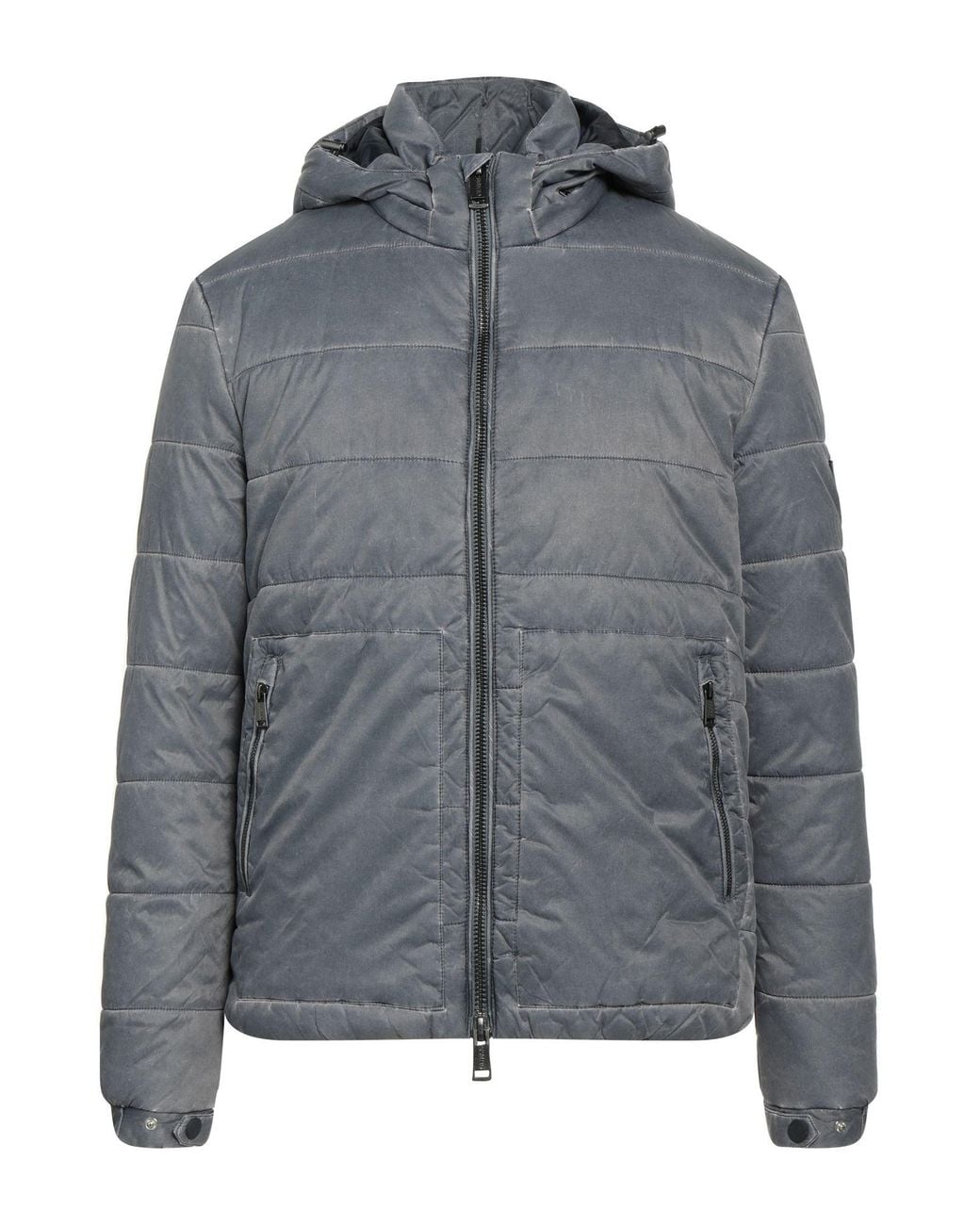 Guess Gray Down Jacket for men