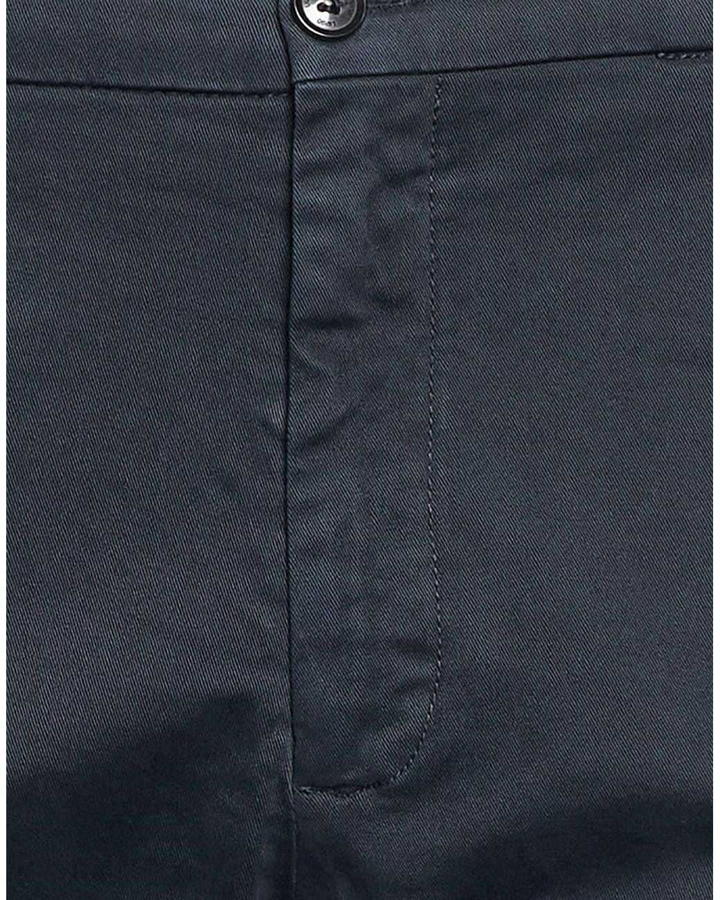 Liu Jo Blue Midnight Pants Cotton, Elastane for men
