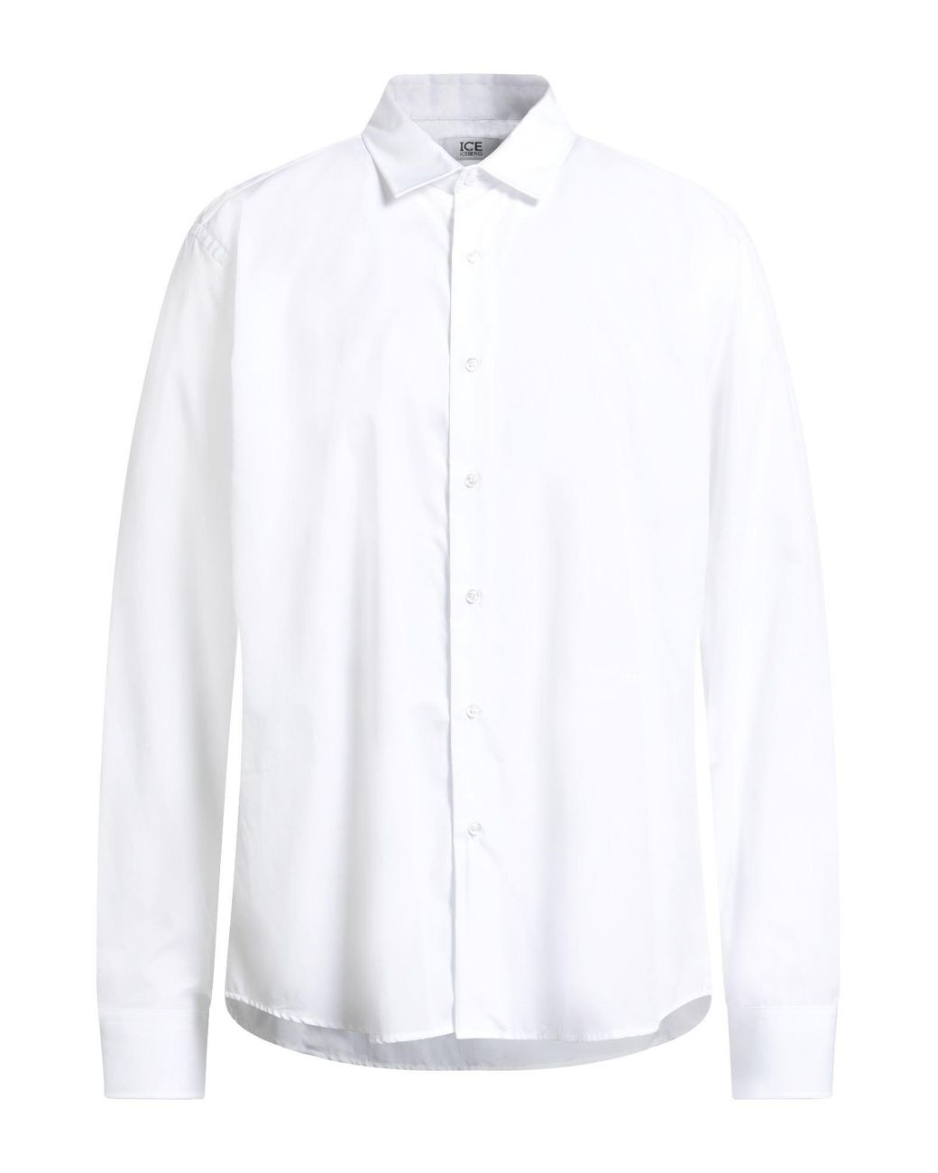 Ice Iceberg White Shirt Cotton for men