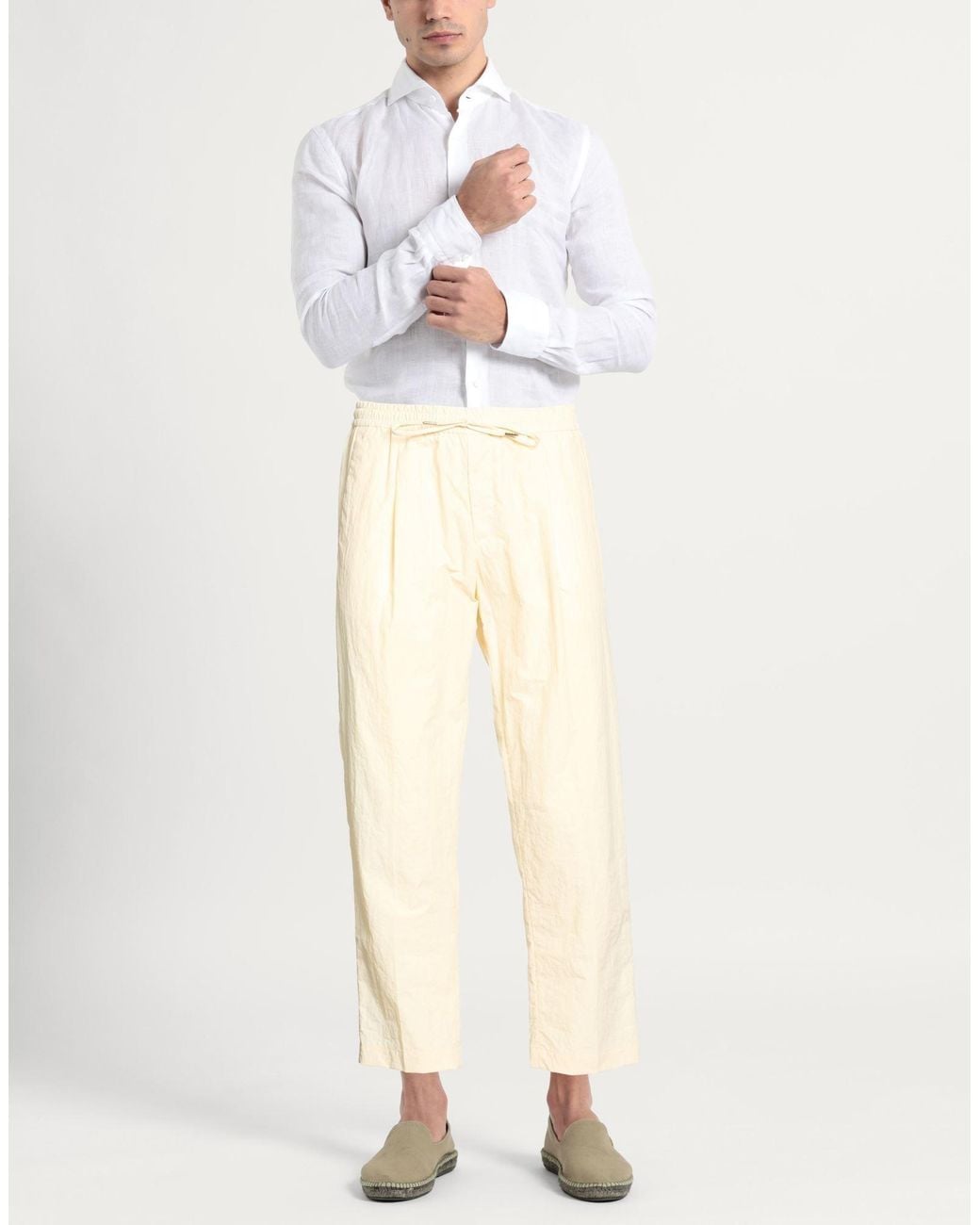 Briglia 1949 Natural Pants Recycled Polyamide, Cotton, Polyamide for men