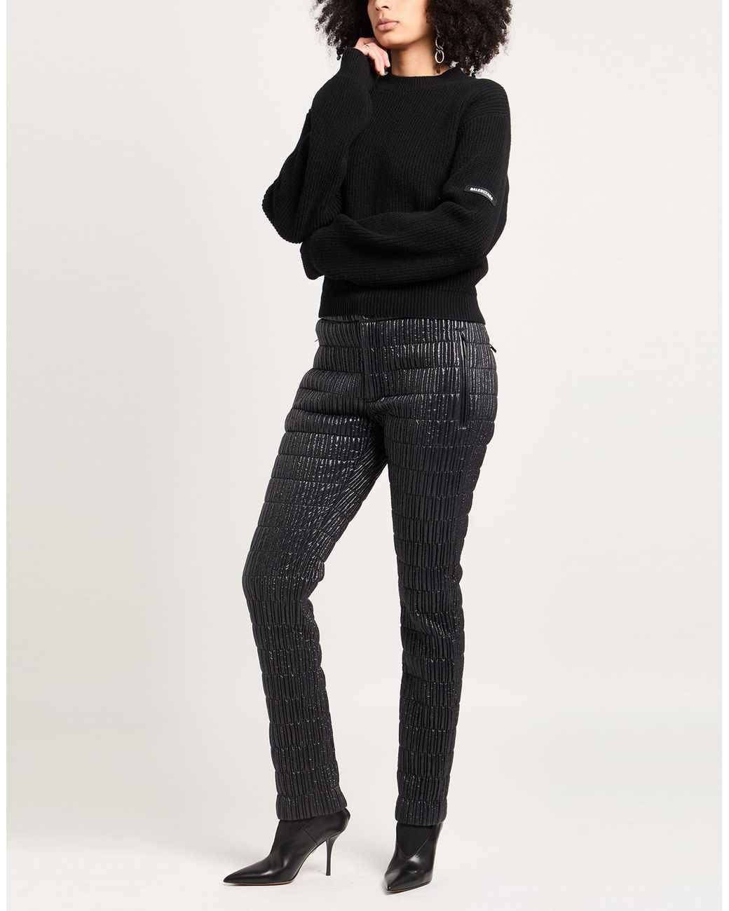Ferragamo Blue Pants Polyamide