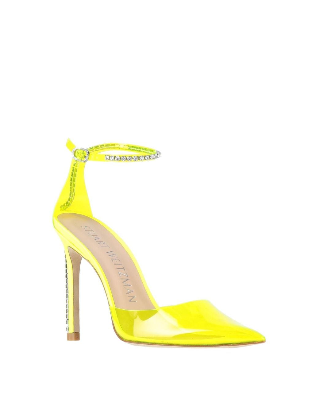Stuart Weitzman Yellow Pumps