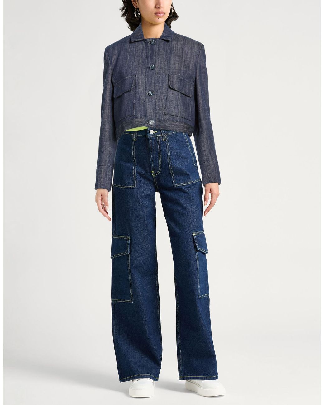 Kaos Blue Denim Outerwear