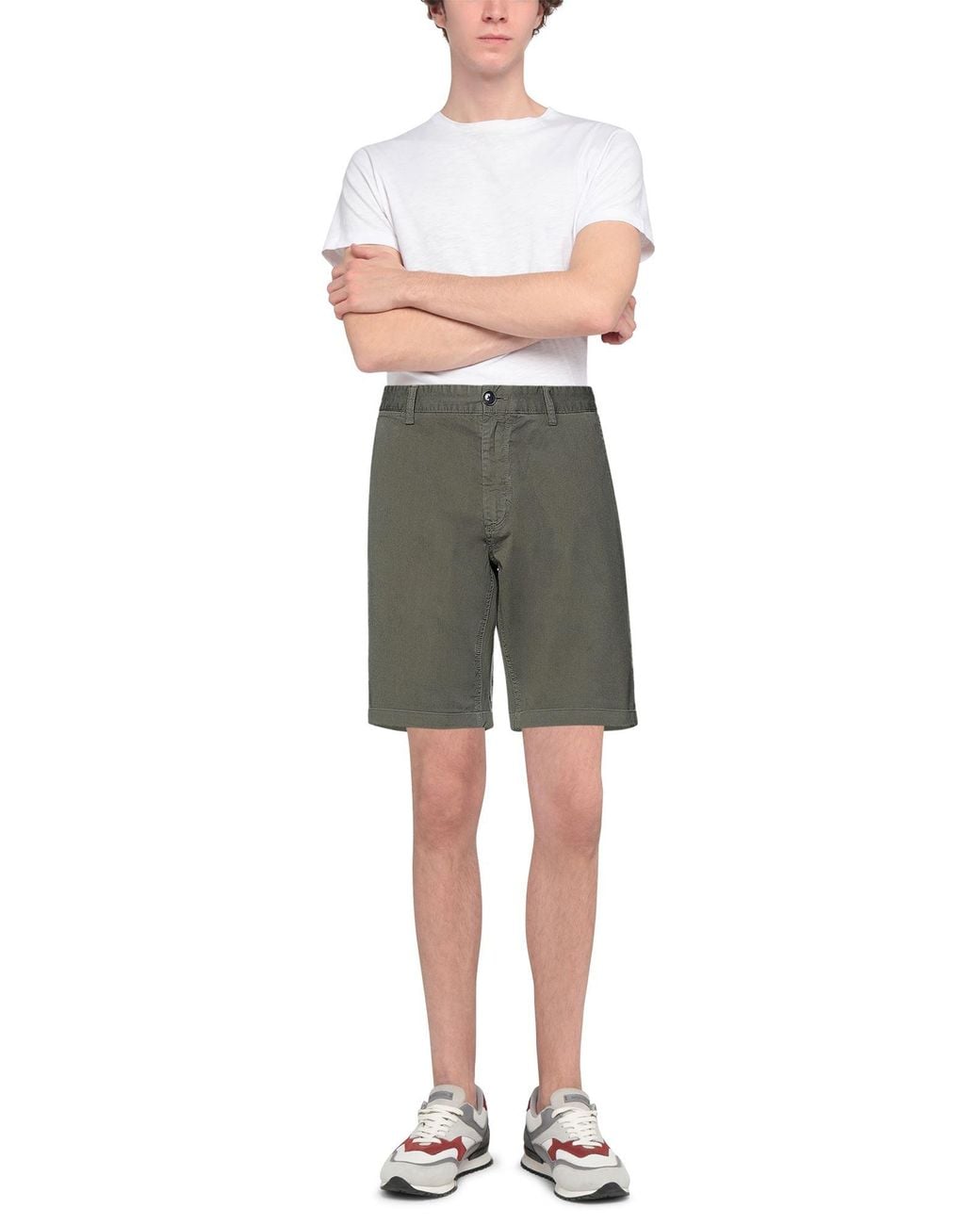 Sun 68 Green Shorts & Bermuda Shorts for men