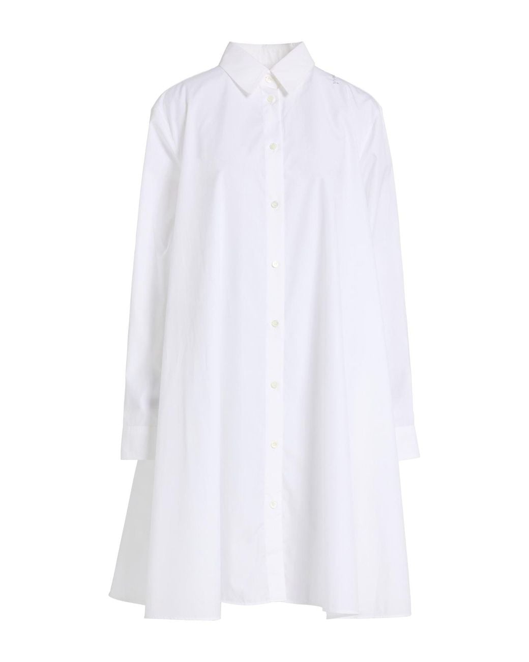 Marni White Midi Dress Cotton