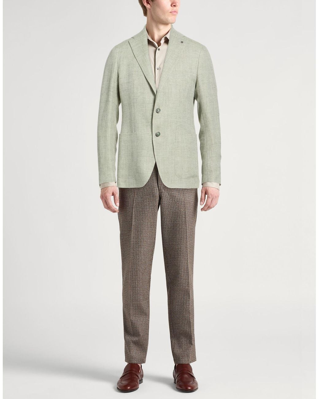 Tagliatore Green Blazer for men