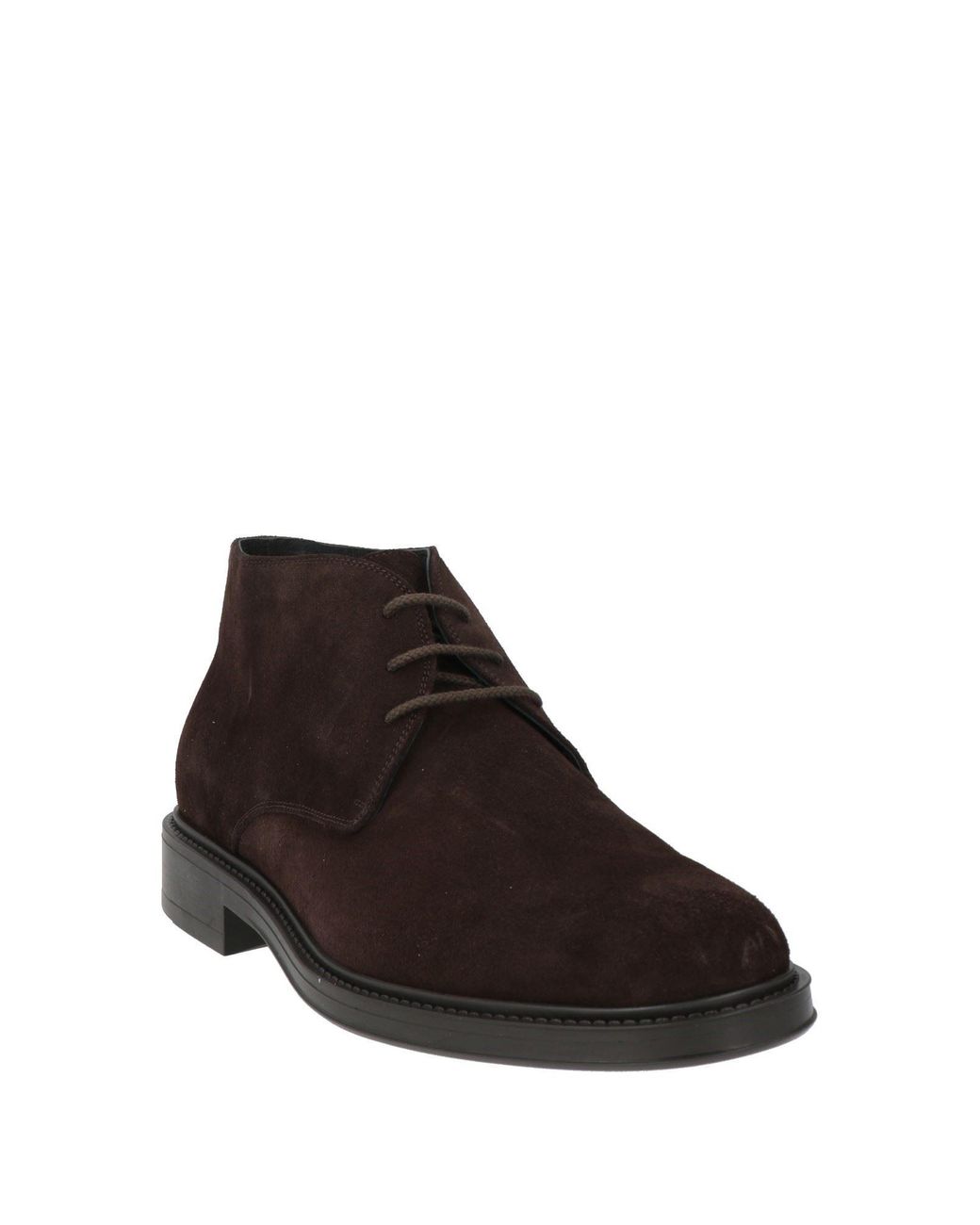 Testoni Brown Ankle Boots for men