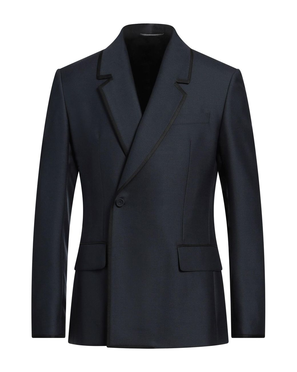 Dior Blue Blazer Wool, Mohair Wool, Silk for men