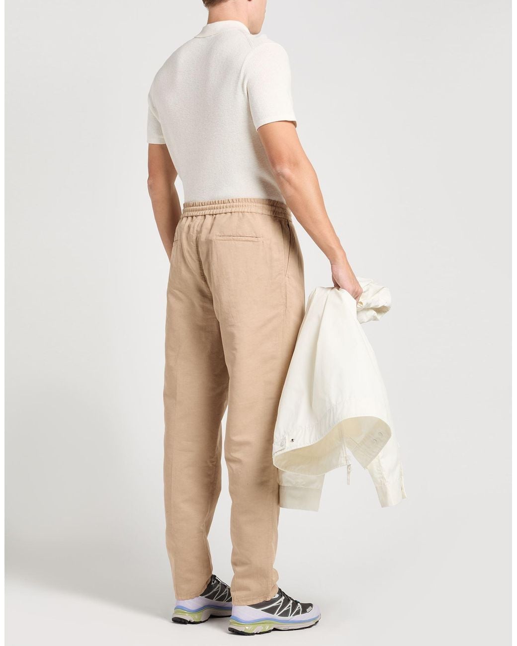 Brunello Cucinelli Natural Pants for men
