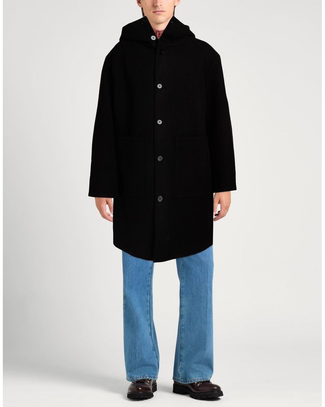 Paltò Black Coat for men