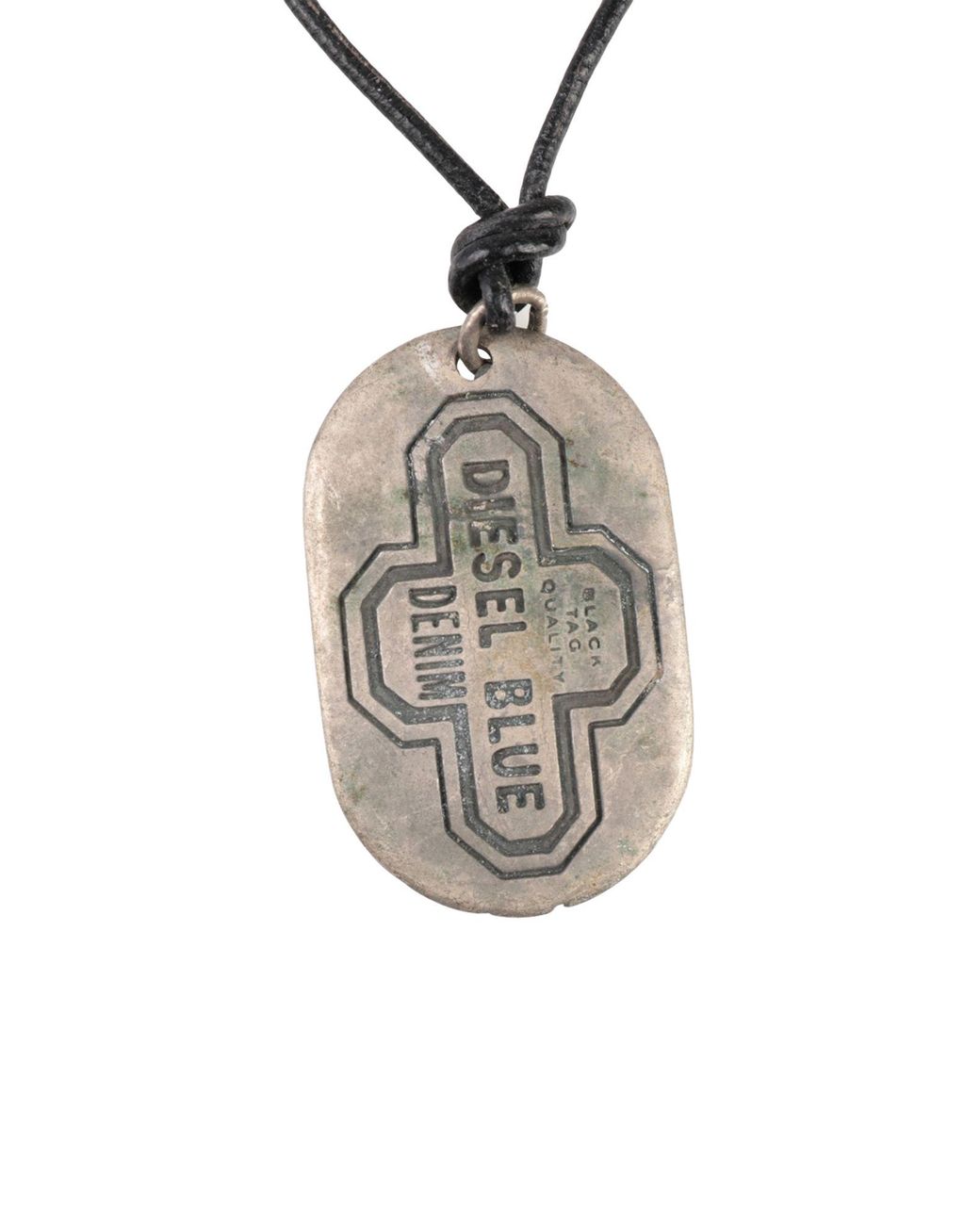 DIESEL Necklace in Silver (Metallic) for Men - Lyst