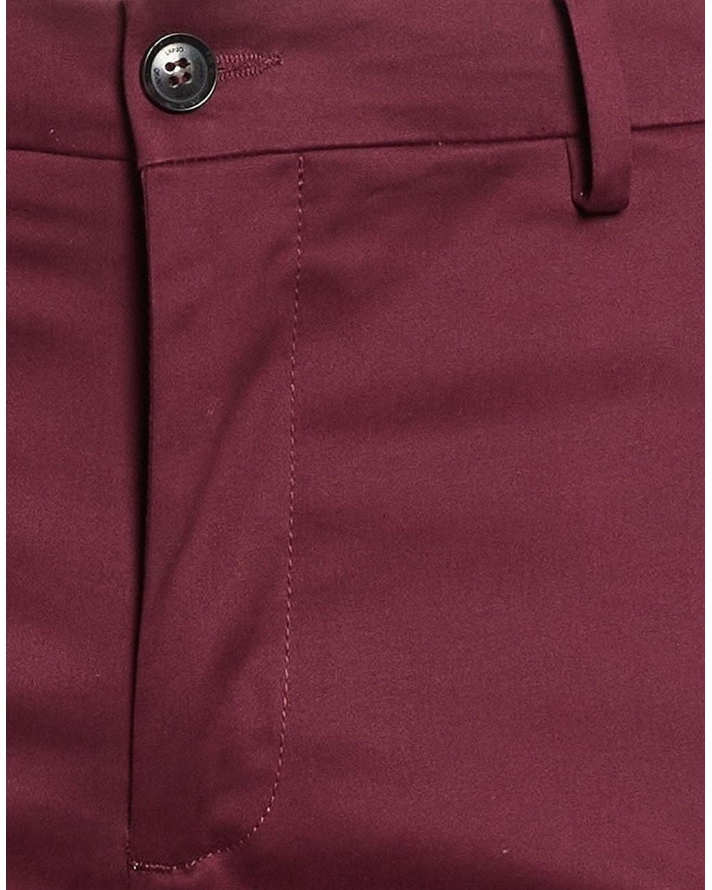 Liu Jo Red Pants for men