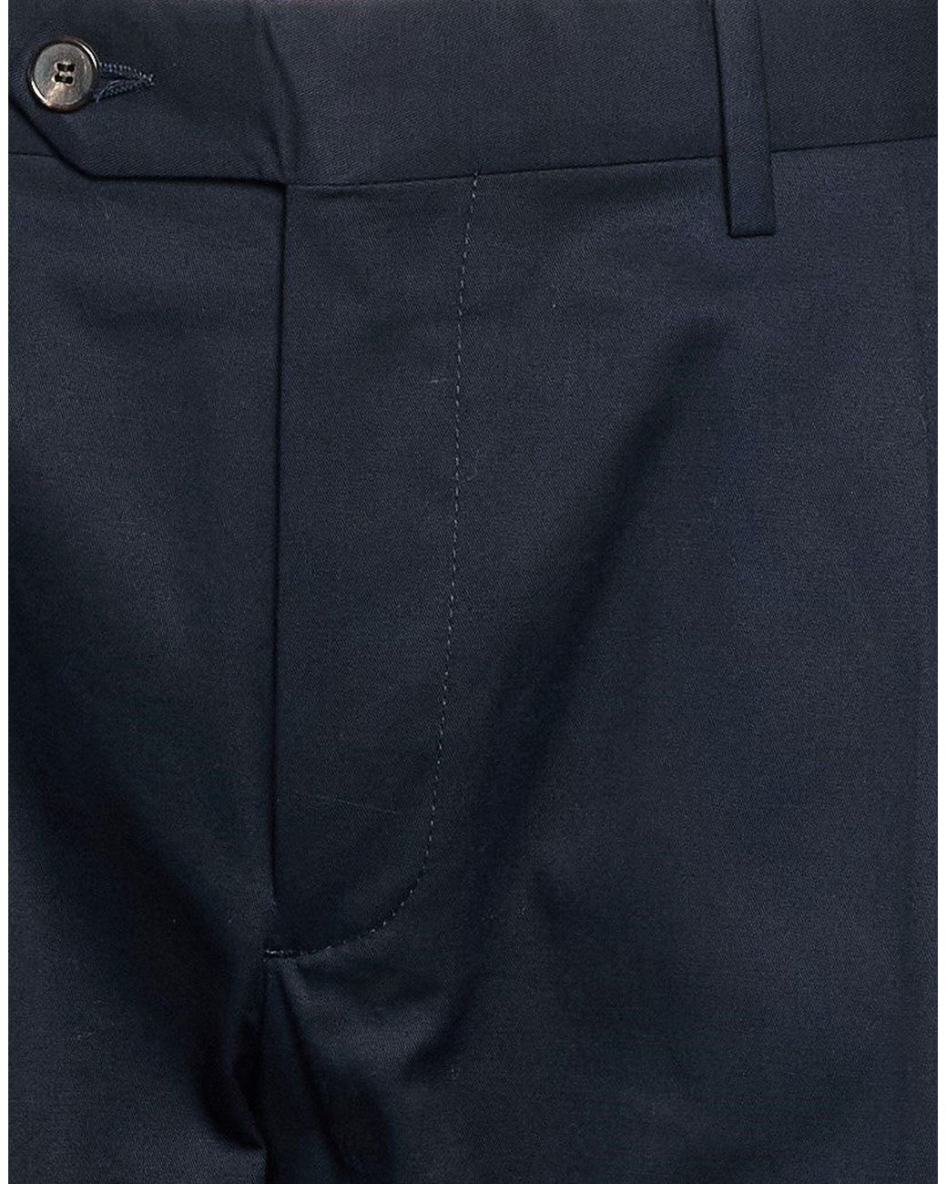 Lardini Blue Midnight Pants Cotton, Elastane for men