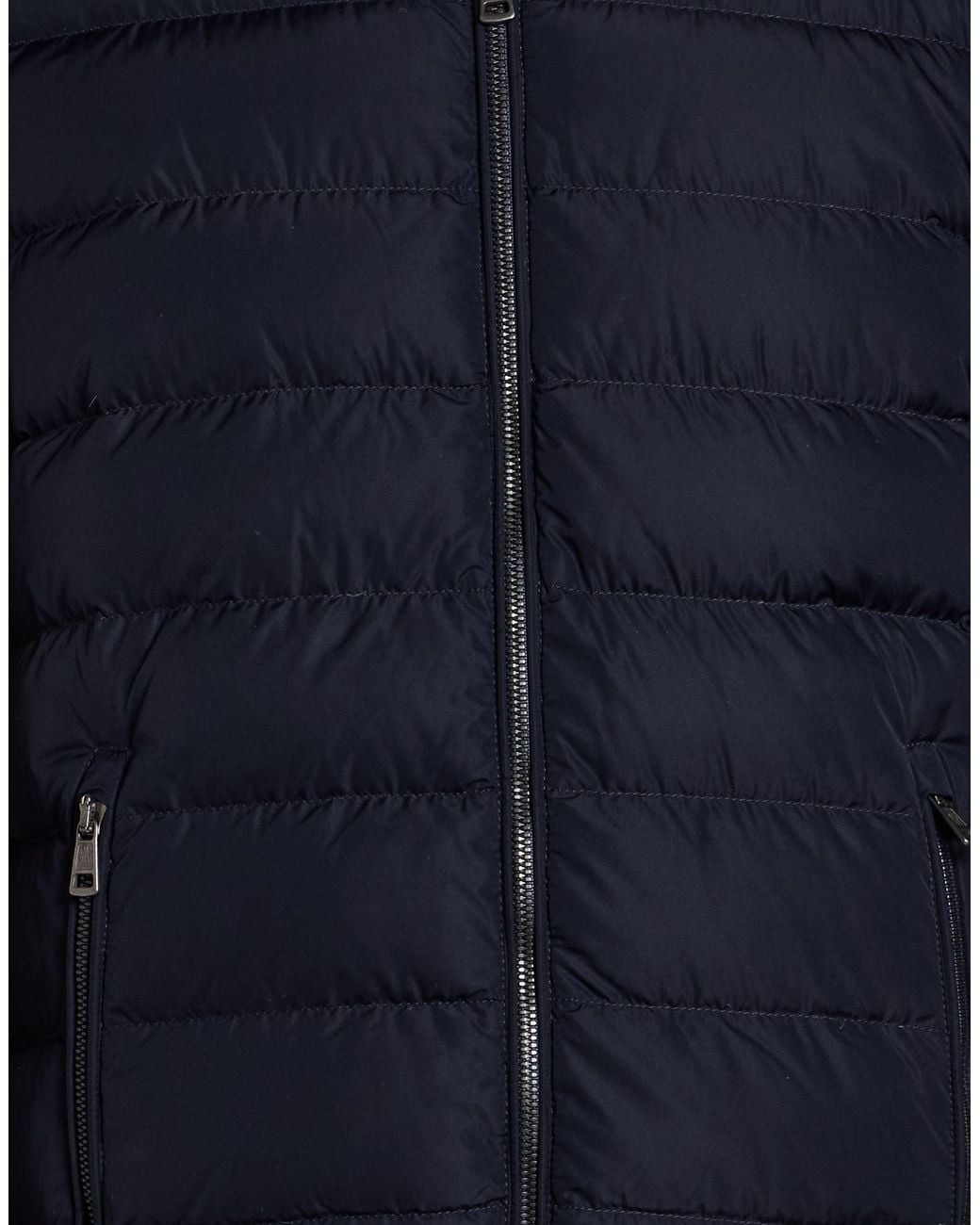 Moncler Blue Puffer Polyamide, Virgin Wool for men