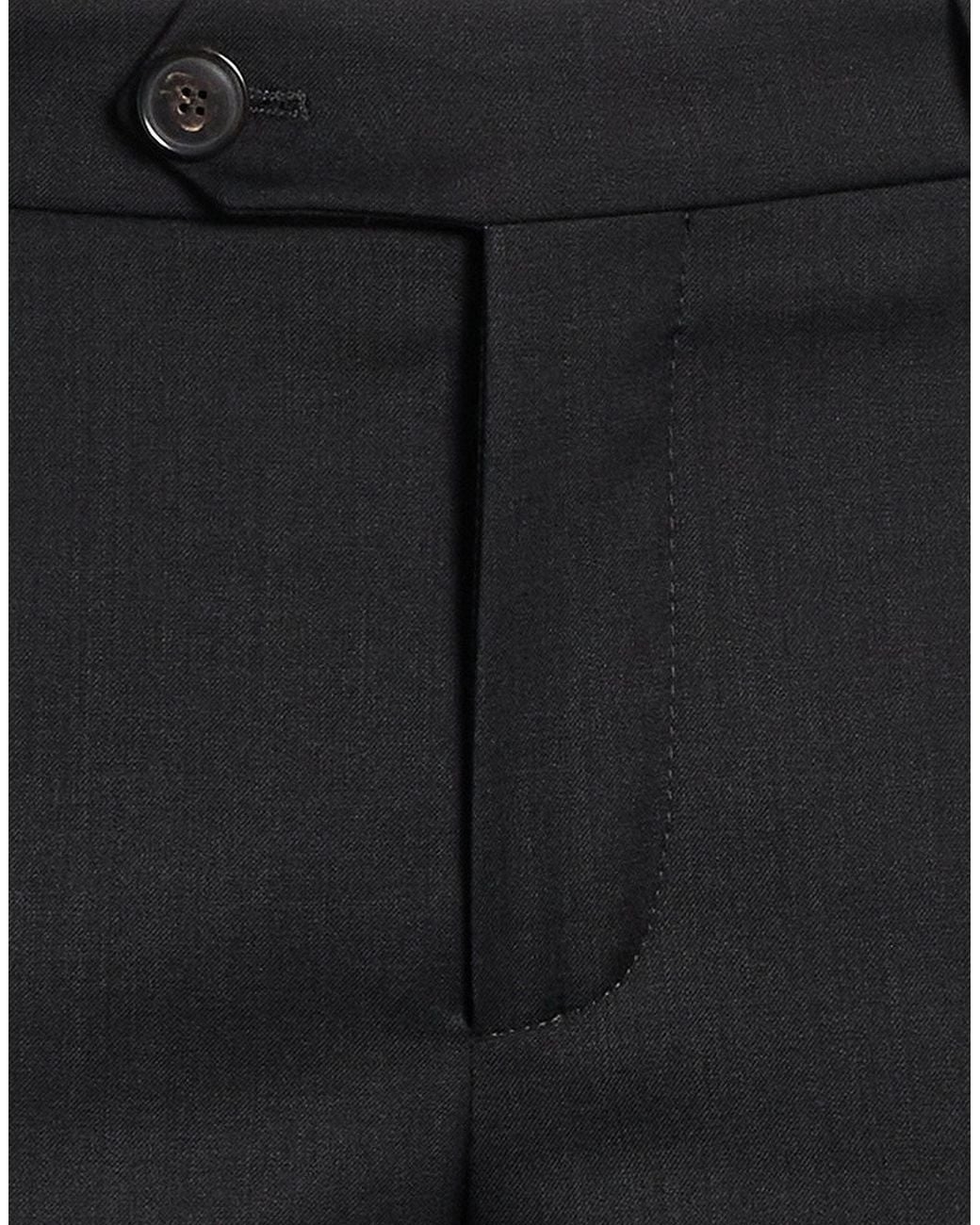 Rrd Black Pants Virgin Wool, Elastane for men