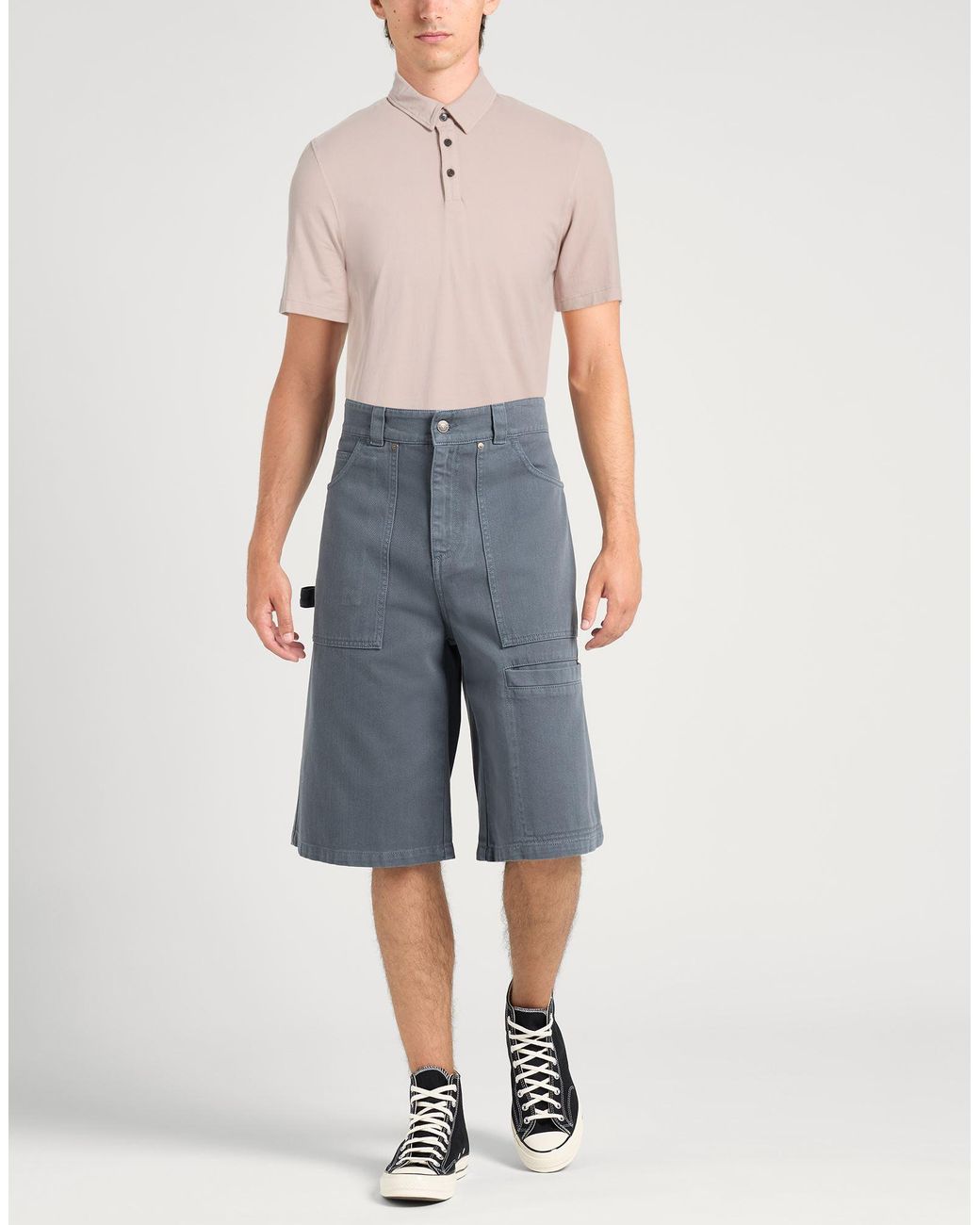 Alpha Studio Pink Polo Shirts for men