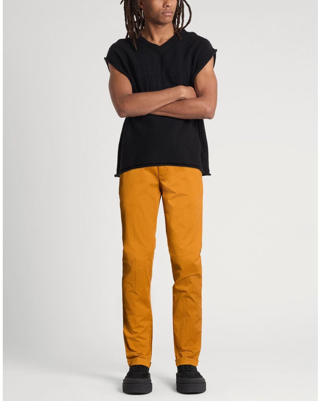 Harmont & Blaine Orange Pants for men