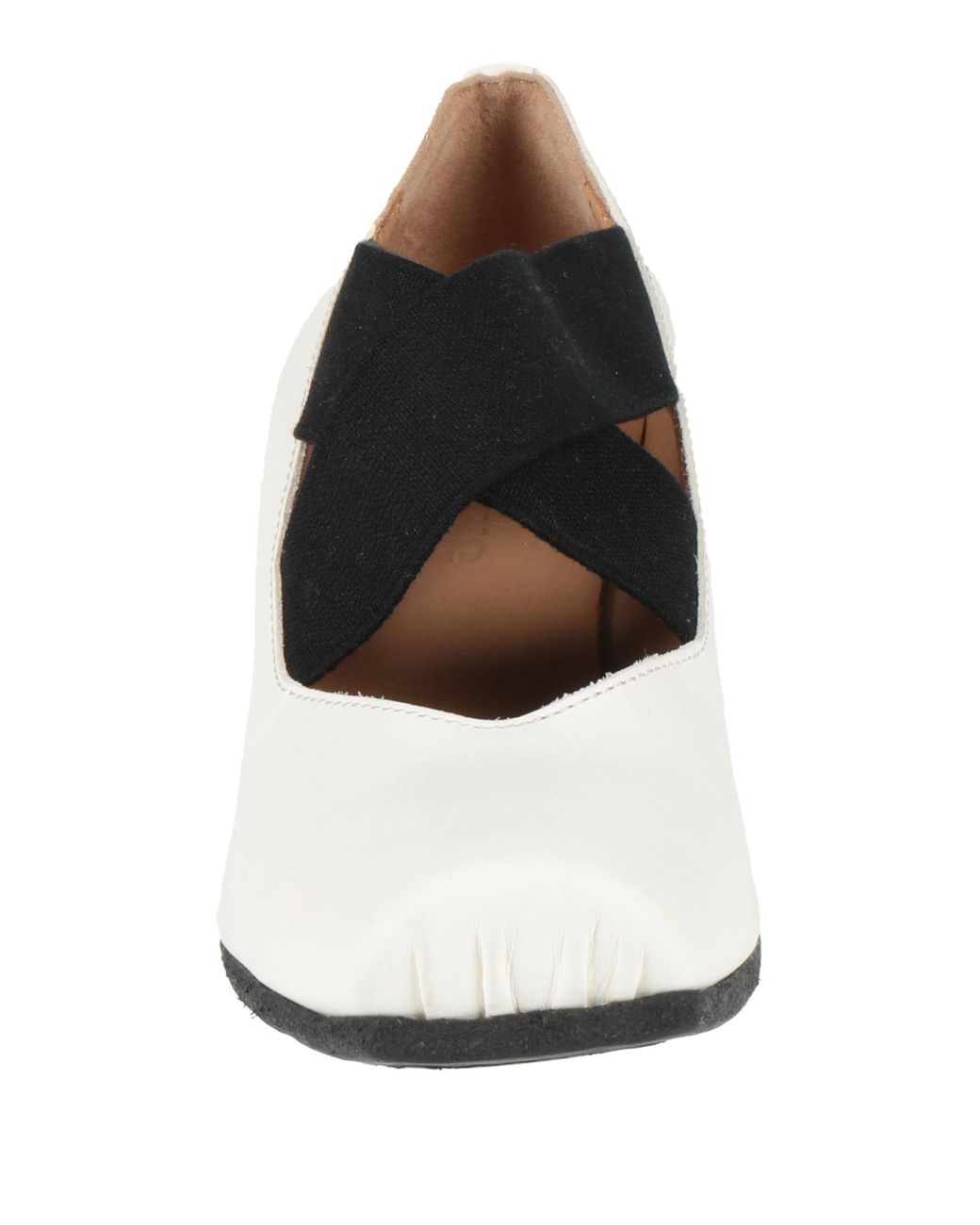 Uma Wang White Ivory Pumps Leather