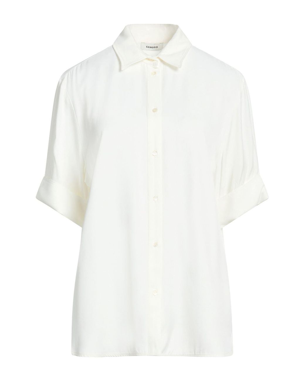 Camisa Sandro de color White