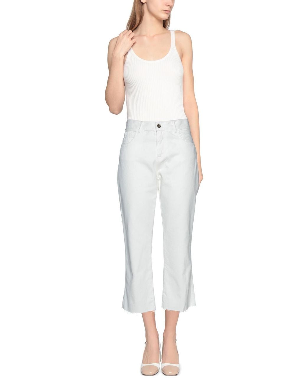 .., merci italia White Jeans