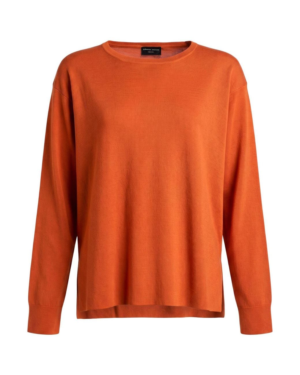 Roberto Collina Orange Pullover