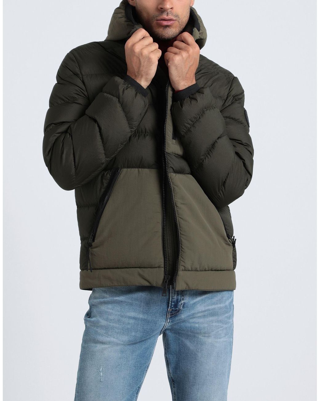 Woolrich Green Puffer for men