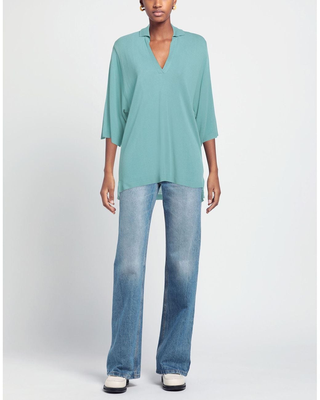 SEVENTY VENEZIA Blue Sweaters