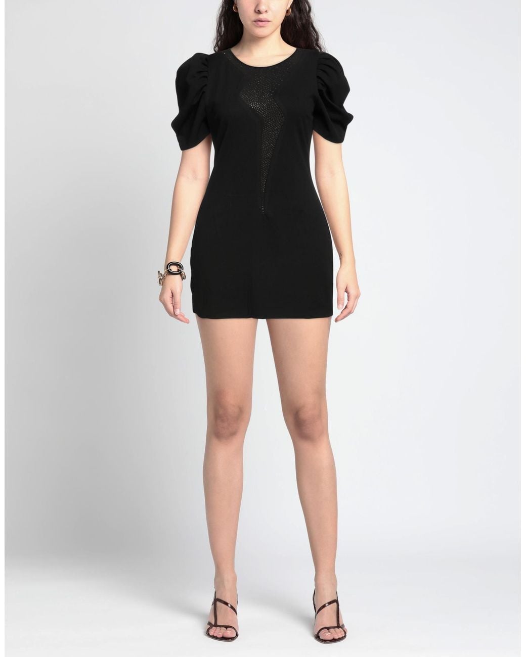 John Richmond Black Mini Dress