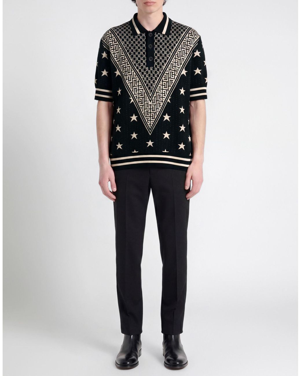 Balmain Black Jumper for men