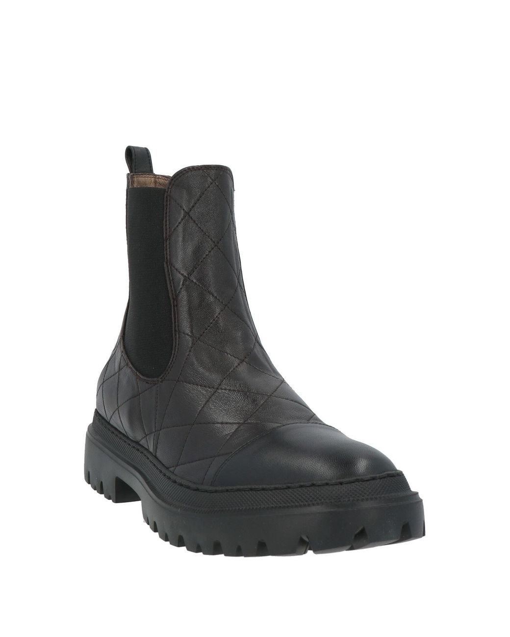 SERGIO NAVA Black Ankle Boots Leather
