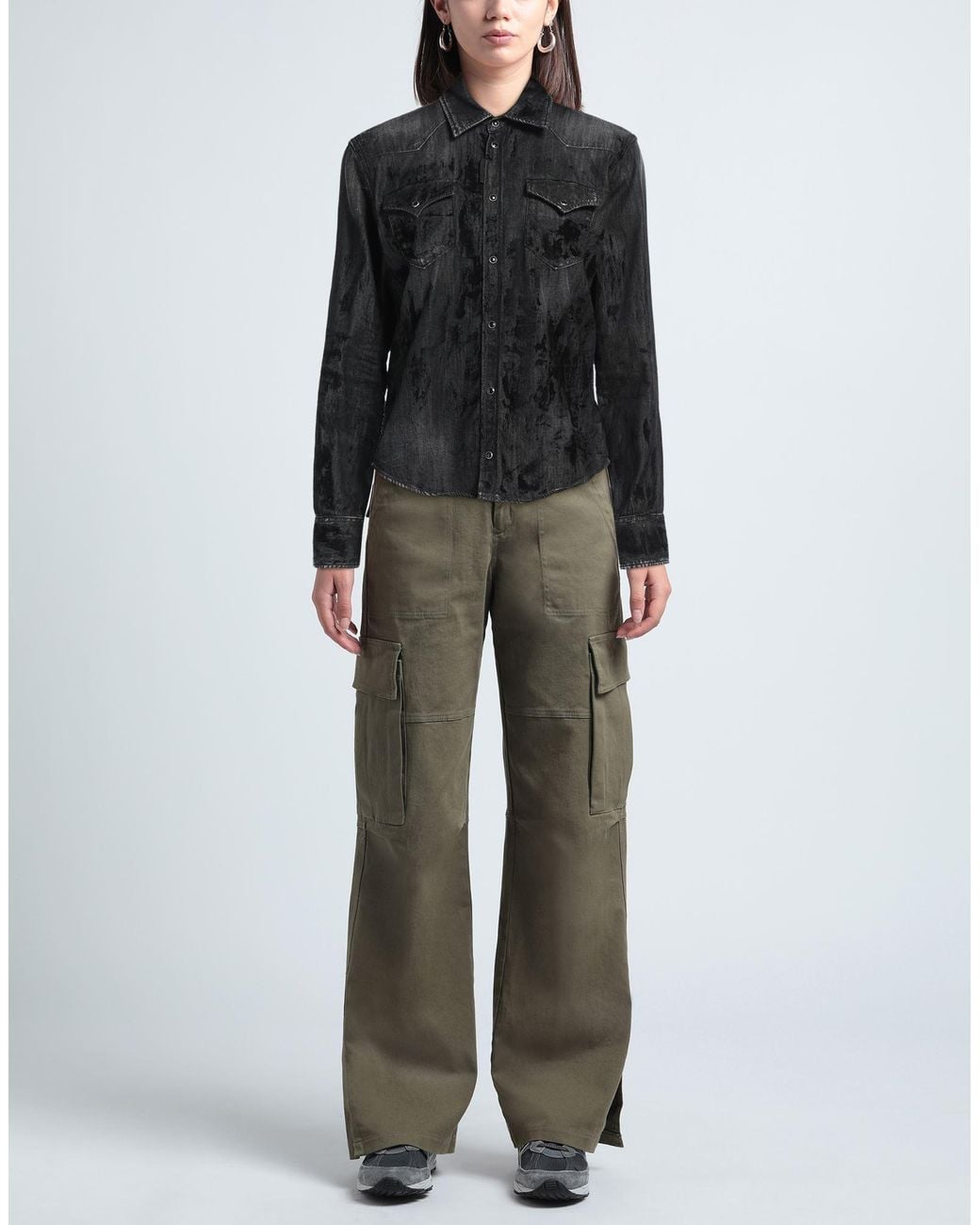 DSquared² Black Denim Shirt