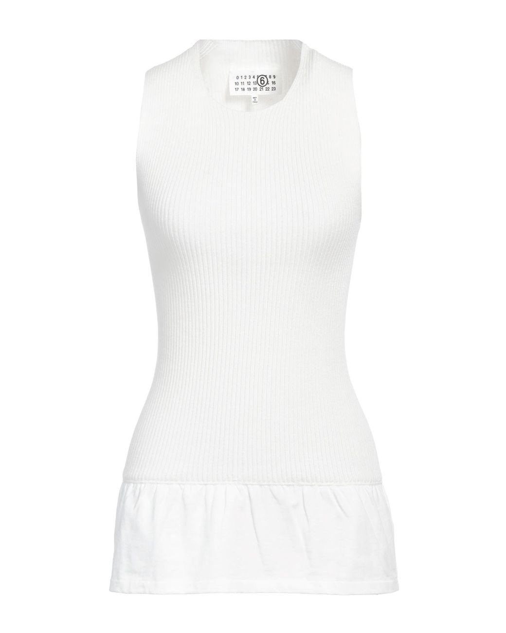 MM6 by Maison Margiela White Tops