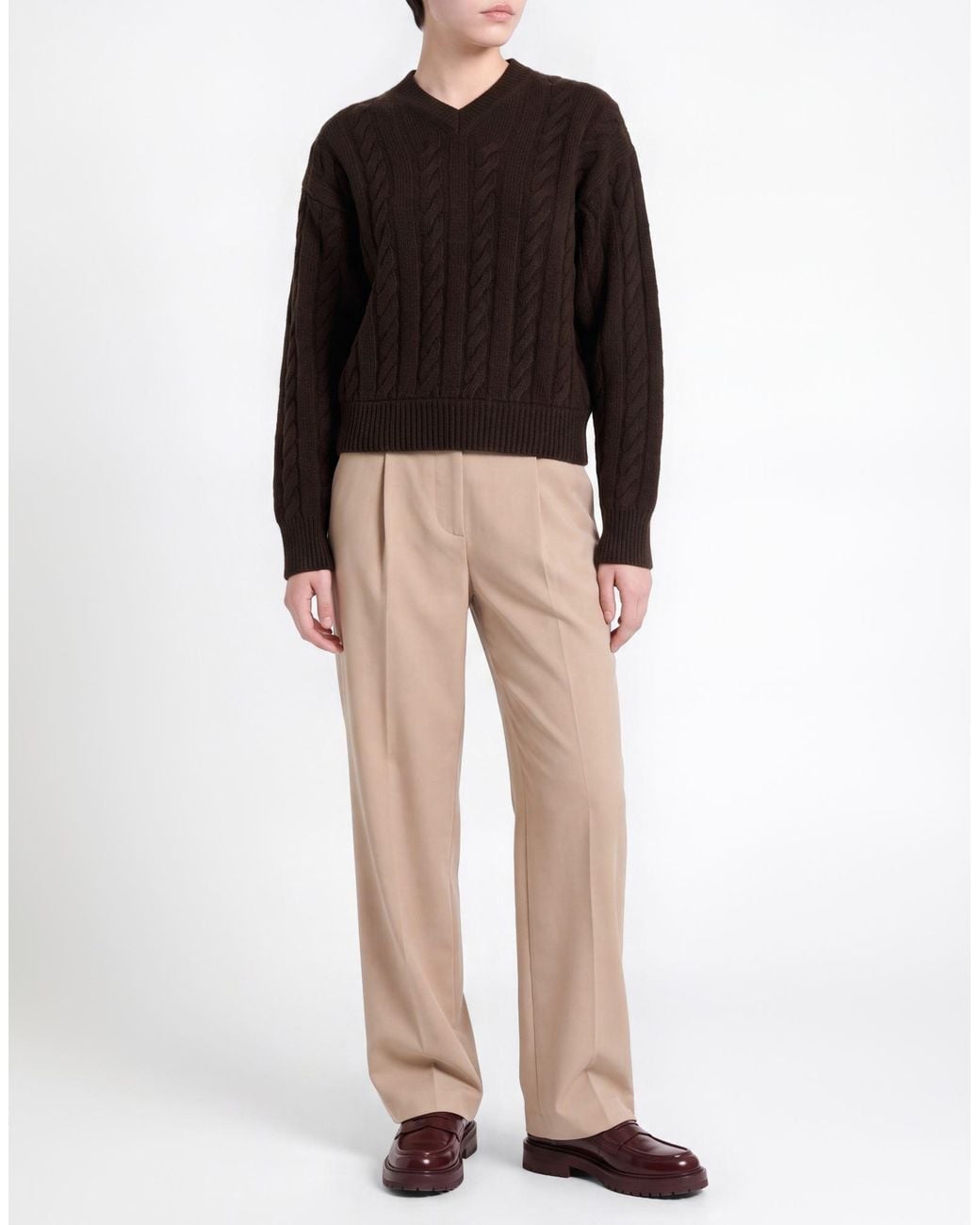 Ferragamo Black Dark Sweater Virgin Wool, Cashmere