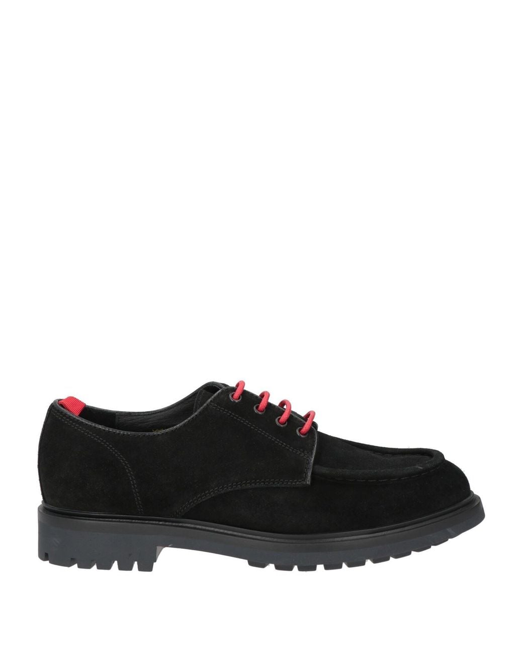 Manuel Ritz Black Lace-Up Shoes for men