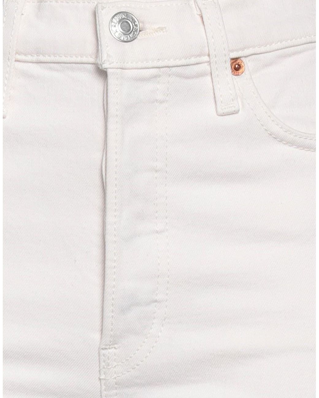 Re/done White Jeans
