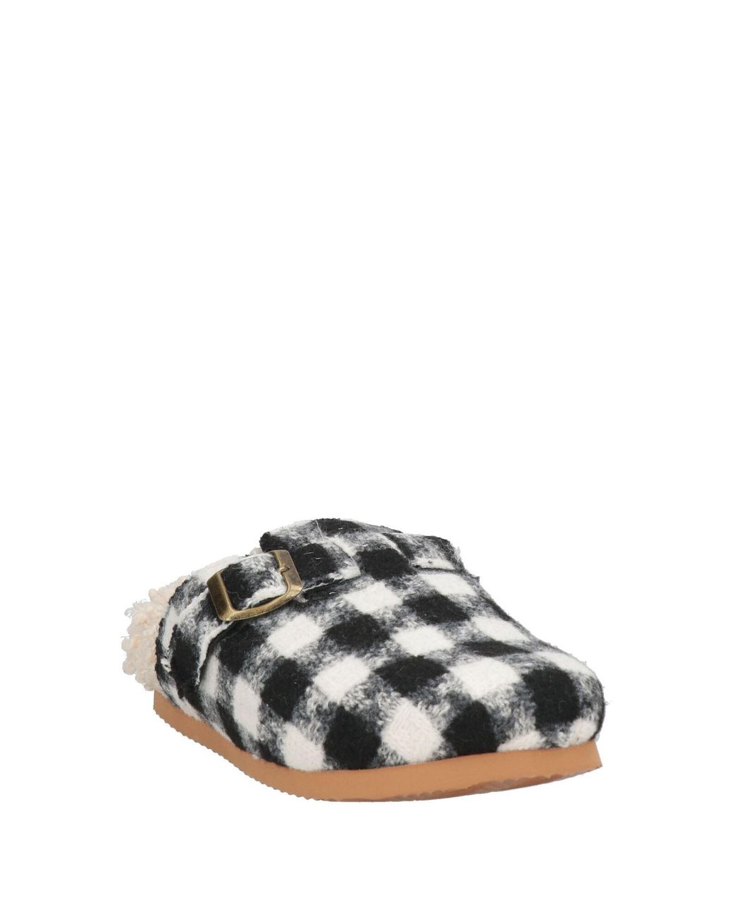 PAO PIANO ZERO Black Mules & Clogs Textile Fibers