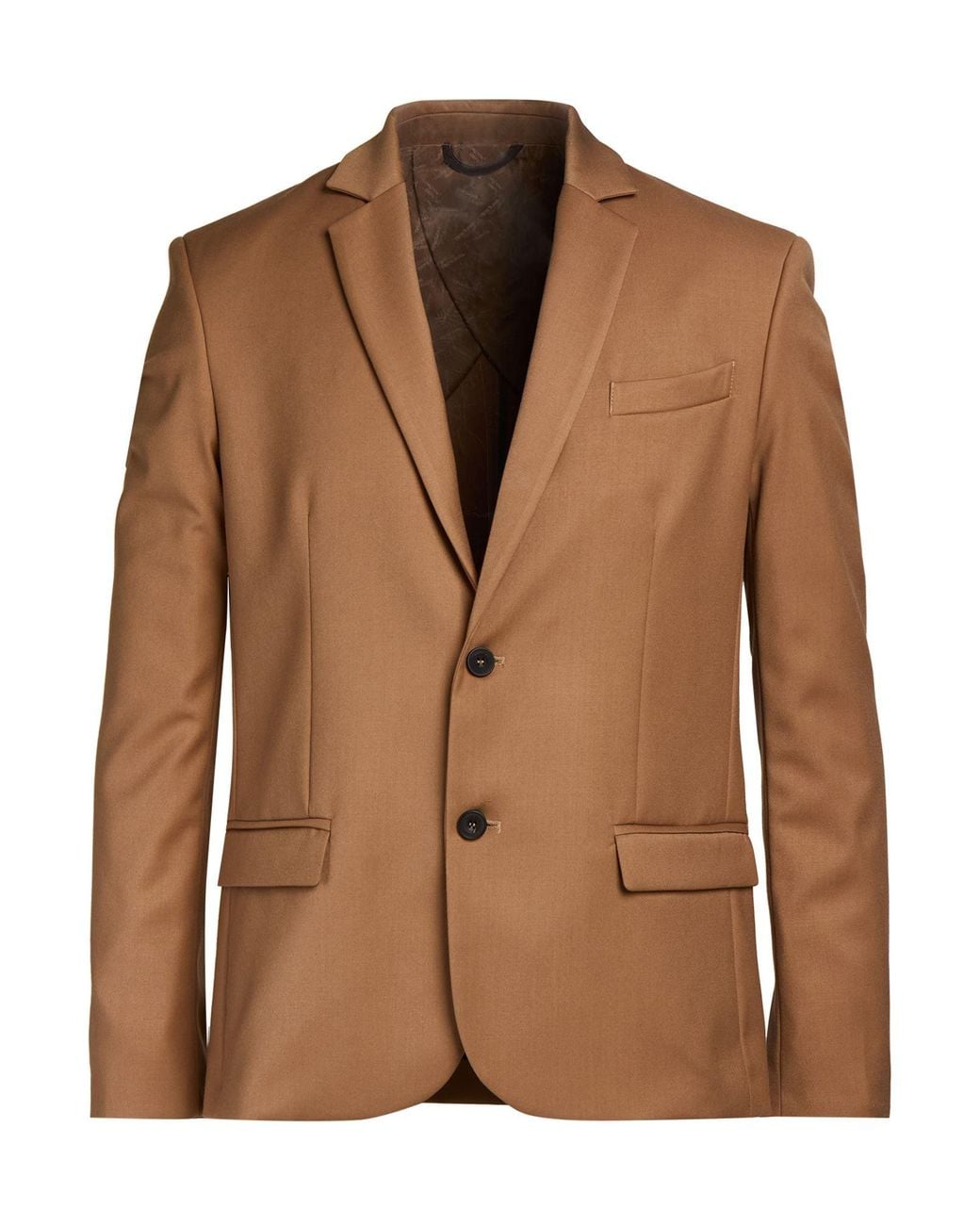 Imperial Brown Camel Blazer Polyester, Viscose, Elastane for men