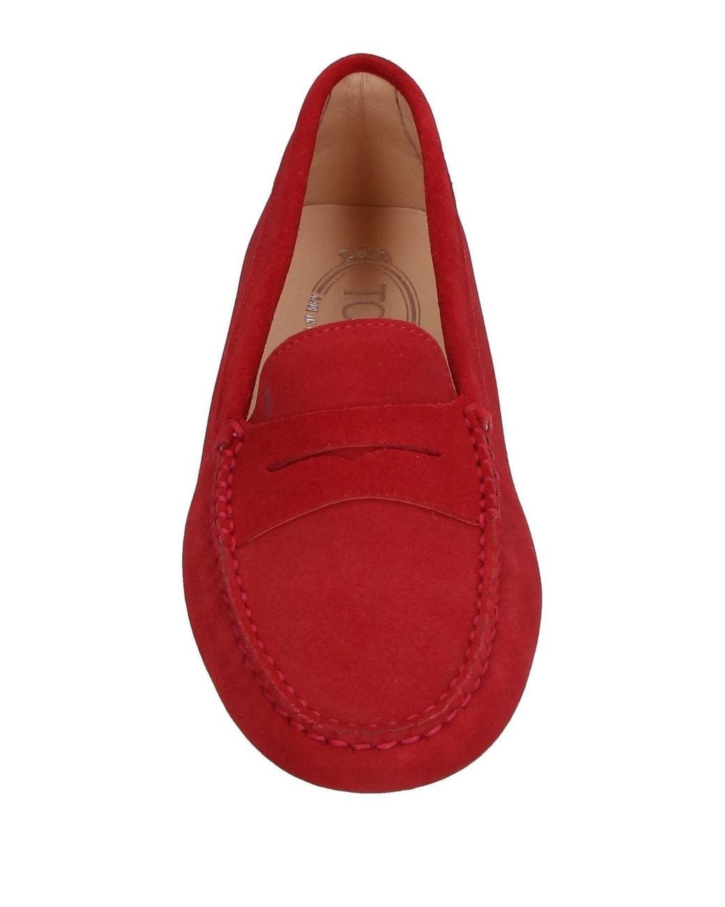 Tod's Red Loafer