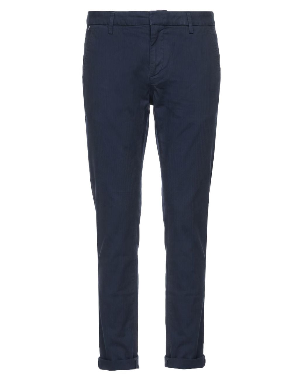Dondup Blue Midnight Pants Cotton, Elastane for men