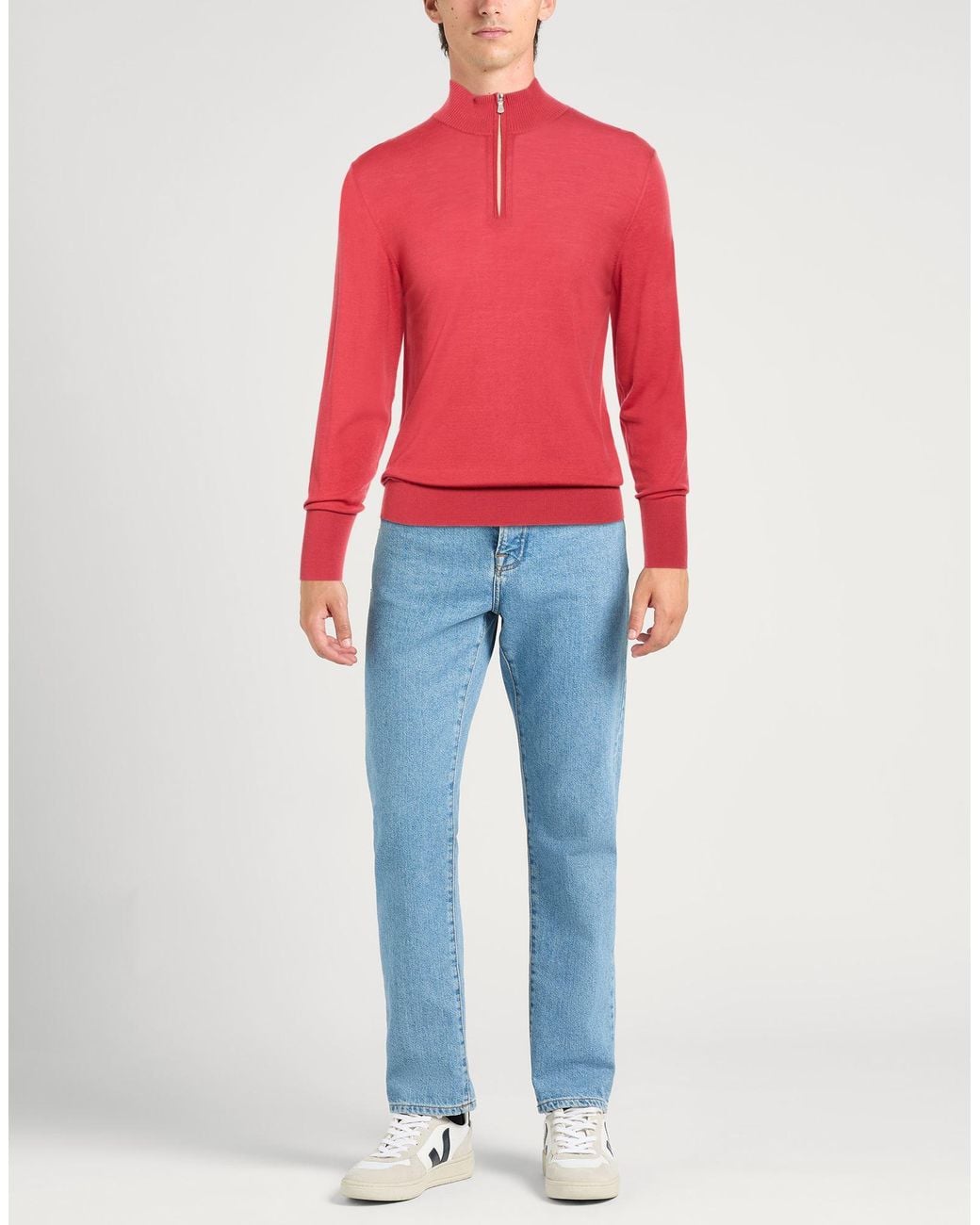 Eleventy Red Turtleneck for men