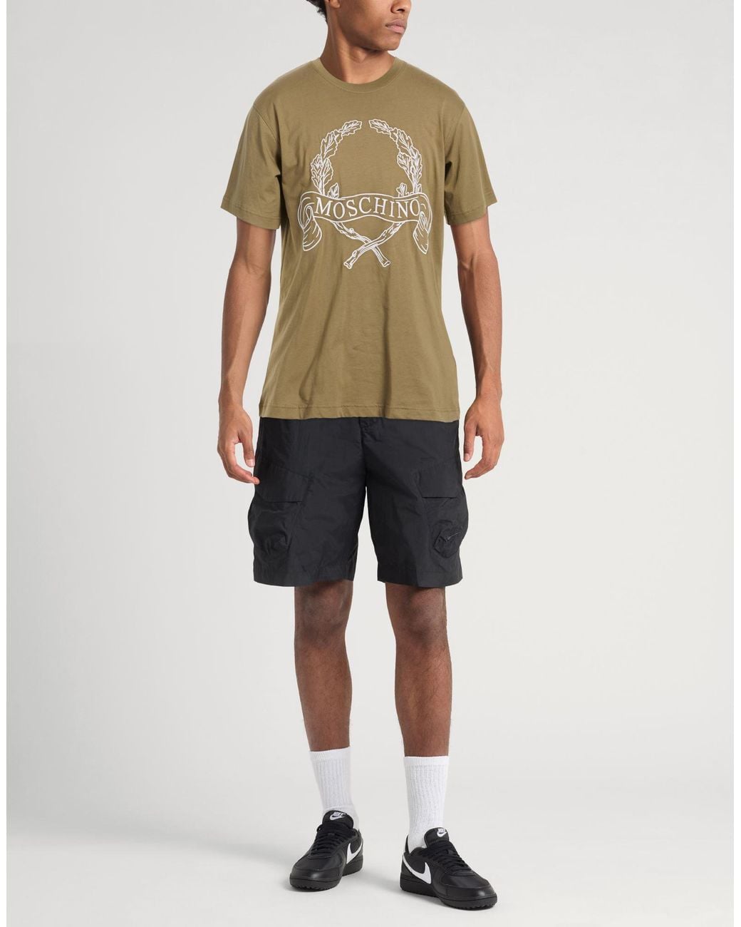 Moschino Green T-Shirt for men